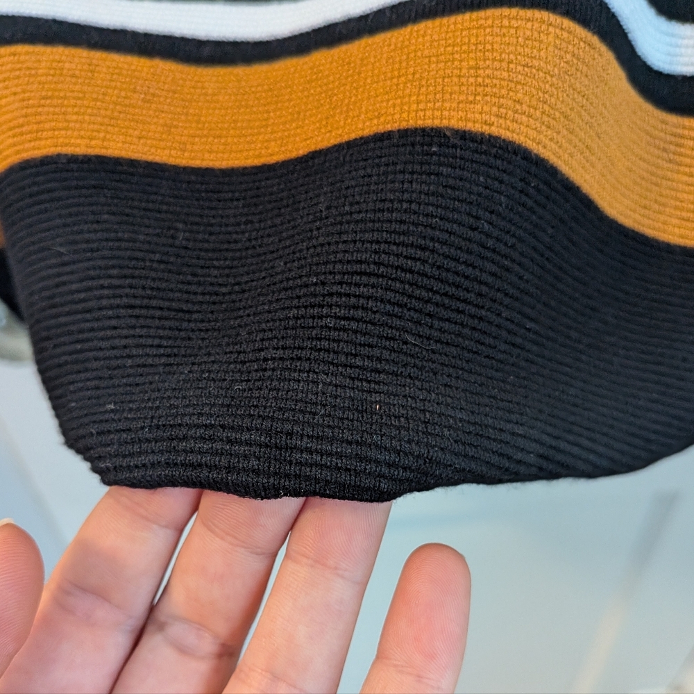 Hobbs London Black Mock Neck Sweater - Size L - Picture 7 of 12